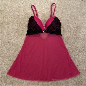 🌹Sexy La Vie En Rose Pink Lingerie Set